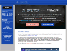 Tablet Screenshot of howardenterprises.com